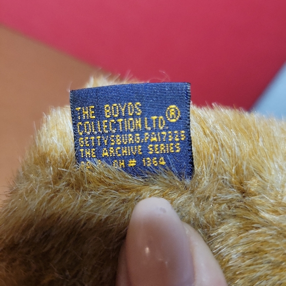 Vintage Boyds Bear With Bird And Birdcage - Picture 8 of 9